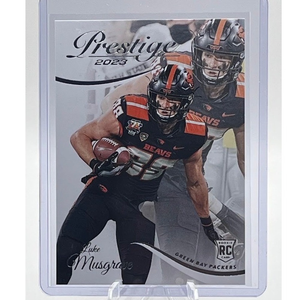 Luke Musgrave 2023 Panini Prestige 360 NFL Green Bay Packers